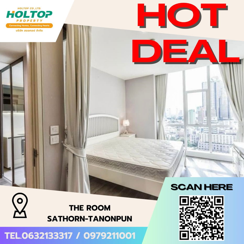 picture #S4103 For Rent The Room Sathorn-Tanonpun - 1/5