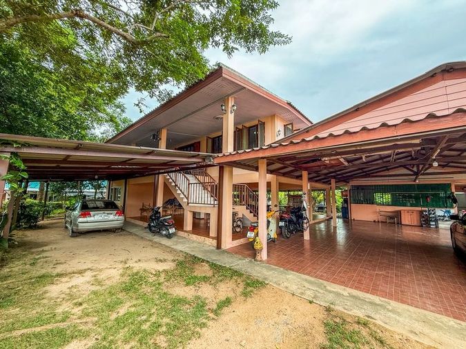 ขายบ้านสวนหลังใหญ่ บรรยากาศบ้านป่า ใกล้วัดญาณสังวราราม 