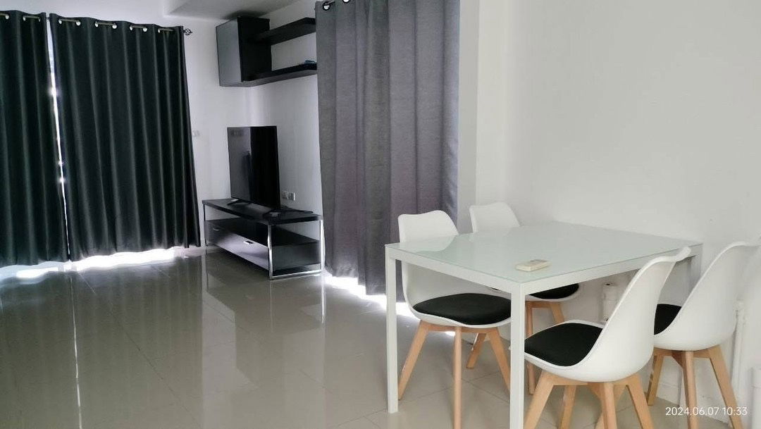 picture Townhome for rent, behind the corner, Indy Srinakarin Village, near Makro Srinakarin, land 27 sq.m. Wa | Fully furnished project from Land & Houses - 6/18
