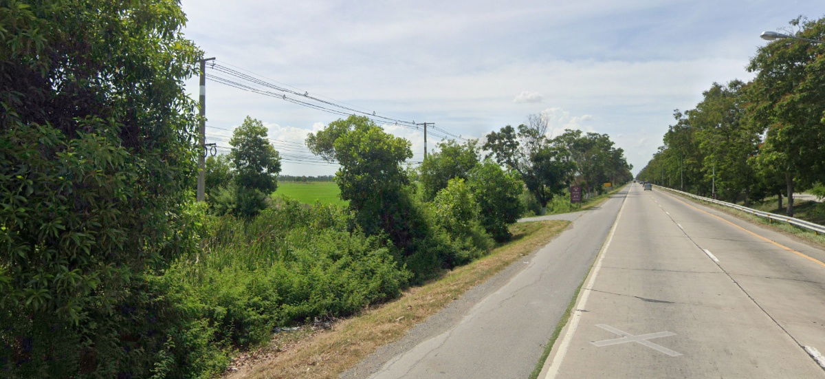 picture  Land for sale 1072 rai Purple area, width 125 m. Road 340 Bang Bua Thong-Suphan Buri Tambon Takha, Bang Pla Ma District, Suphan Buri  - 4/6