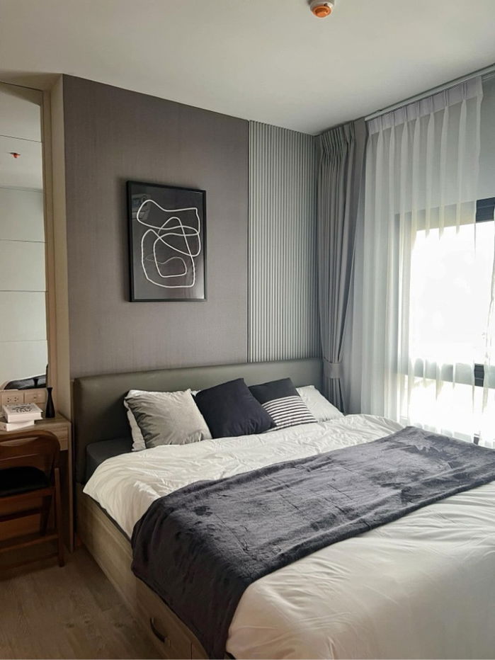 รูป 👑  Altitude Unicorn Sathorn-Tha Phra 👑   1 Bedroom ขนาด 35 ตรม. ชั้น17ห้องมุม ห้องสวยมากตกแต่งครบพร้อมเข้าอยู่ - รูปที่ 5/8