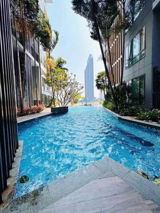 picture 🟢For Rent🟢Metrol Luxe Riverfront Rattanathibet, beautiful room, fully furnished, 📱ADD LINE @nathong97 (reply ⚡ 24 Hr) P445 - 8/8