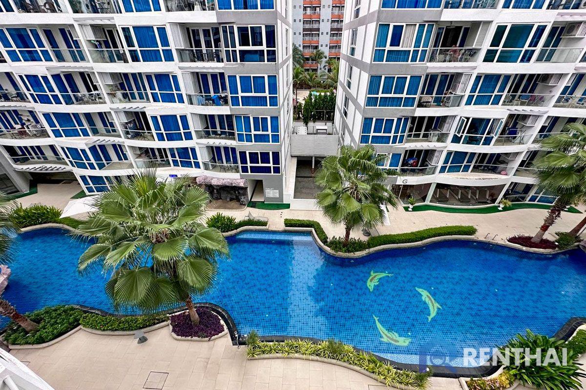 picture Fully furnished Grand Avenue Residence Pattaya condominium is available for only 5.99 million baht, offering a beautiful pool view. - 15/25