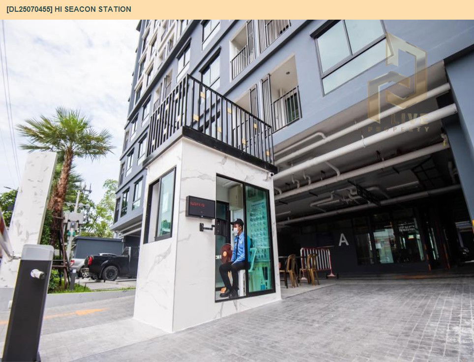 รูป DL25070455 ให้เช่าคอนโด ไฮ ซีคอน สเตชั่น (HI Seacon Station) ใกล้ BTS ปุณณวิธี พร้อมเข้าอยู่ โทรด่วน 0638692663 LineID @655ebbvc - รูปที่ 9/10