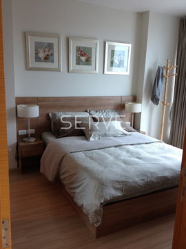 1 Bed Unblock view Nice Room  Fully furnished Good Location Next to MRT Huai Khwang 50 m @  Rhythm Ratchada - Huai Khwang