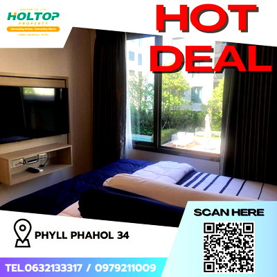คอนโดให้เช่า : #Z1413 ให้เช่าคอนโด Phyll Phahol 34