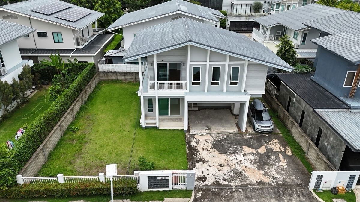 รูป บ้านแปลงใหญ่ ฮาบิเทีย โมทีฟ ปัญญาอินทรา สภาพดี ใกล้โรงเรียนสาธิตพัฒนา  - รูปที่ 4/27