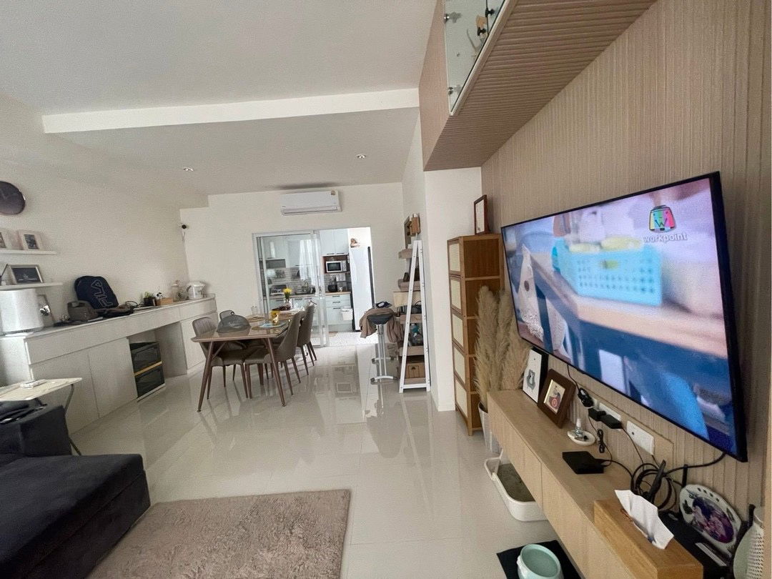 รูป ให้เช่าทาวน์โฮม โนระ บางนา ใกล้เมกาบางนา ที่ดิน 18.89 ตร.วา | เฟอร์นิเจอร์ครบ | เลี้ยงสัตว์ได้  💥 ค่าเช่า 34,000 บาท/เดือน - รูปที่ 4/21