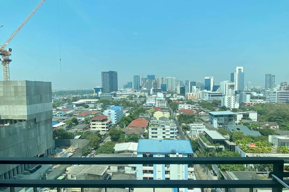 picture Sale with tenant !!🔥 Code C20250700032....Lumpini Park Vibhavadi-Chatuchak, Studio, 1 bath, high floor13++, North Facing, furnished, Special Deal!!📣 - 8/8