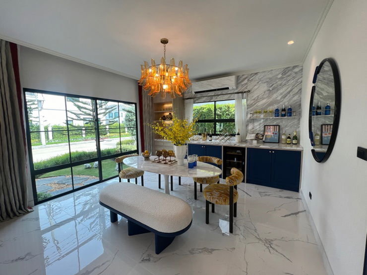 รูป ขายบ้านตัวอย่าง ตกแต่งพร้อมอยู่ แปลงมุมเป็นส่วนตัว ที่โครงการ เศรษฐสิริวัชรพล เทพรักษ์ - รูปที่ 3/15