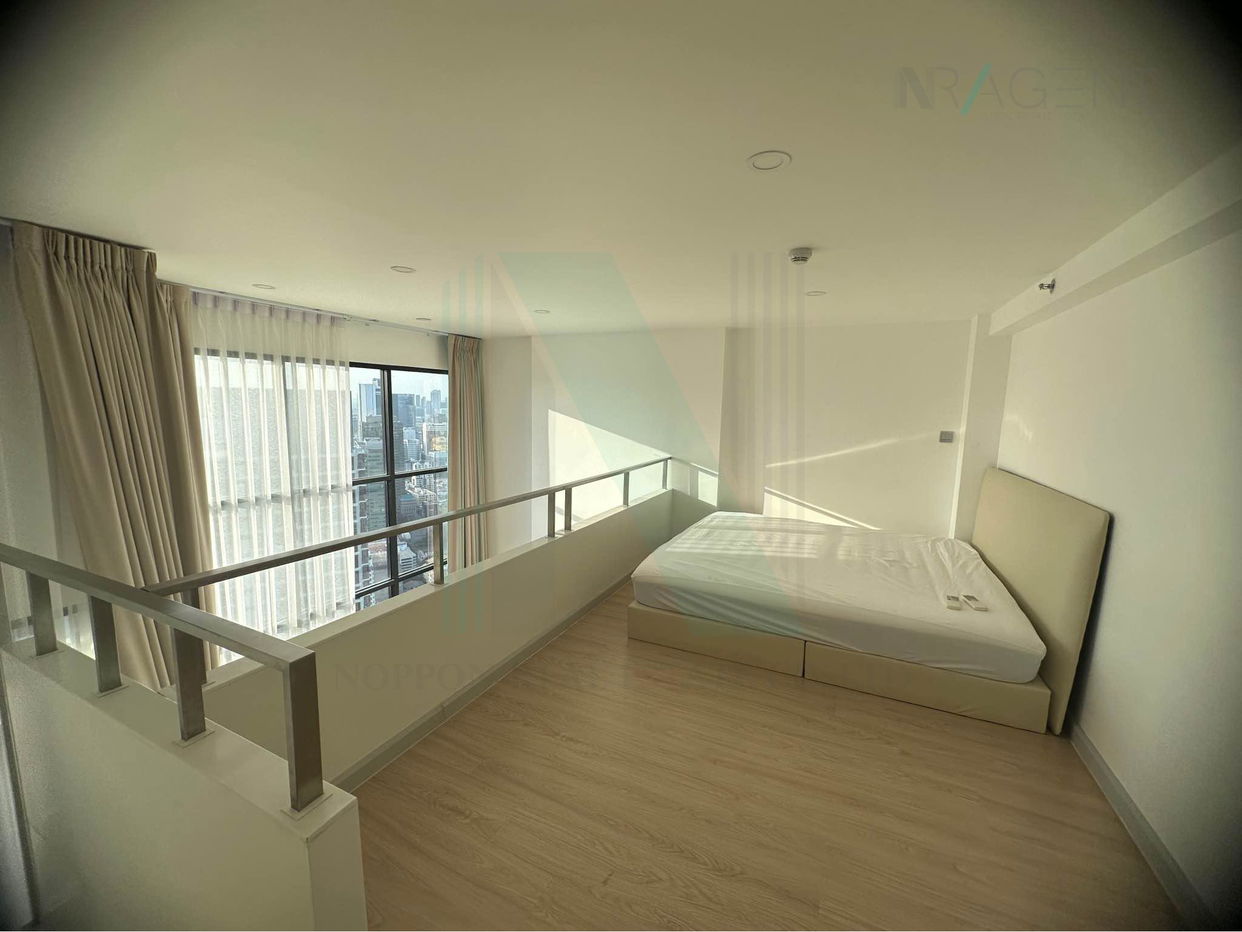 รูป 🔺 ให้เช่าคอนโด ไนท์บริดจ์ ไพร์ม สาทร อาคาร 1 ชั้น 42 Duplex ขนาด 37.00 ตรม ใกล้ Empire Tower - รูปที่ 2/8