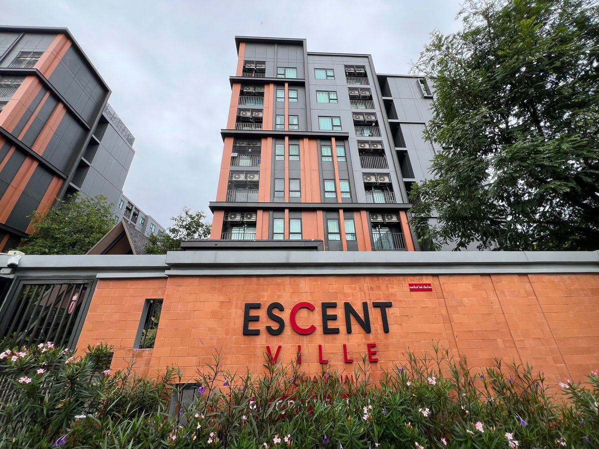 รูป ✅escent ville 9,000บาท 24ตรม ชั้น3 ตึกb ☎️0647924426(เบญ) - รูปที่ 10/12