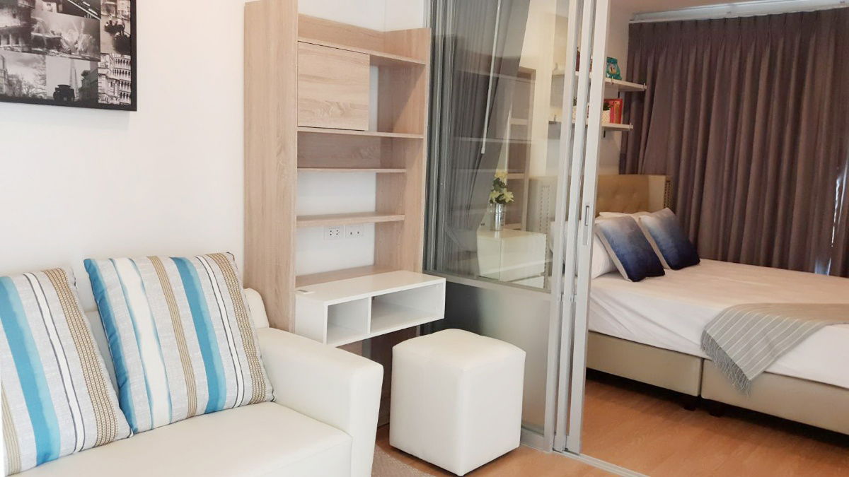picture LPNSH317  Lumpini Place Srinakarin- Huamak, floor 22, building-A, fully furnished 9,500.-/month, 064-959-8900 - 1/6