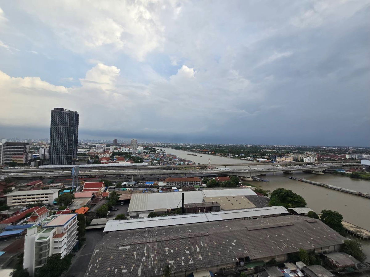 รูป ให้เช่าคอนโด politan rive ชั้น 24 ขนาด 31 ตร.ม. วิวแม่น้ำ ครบพร้อมอยู่ - รูปที่ 8/10