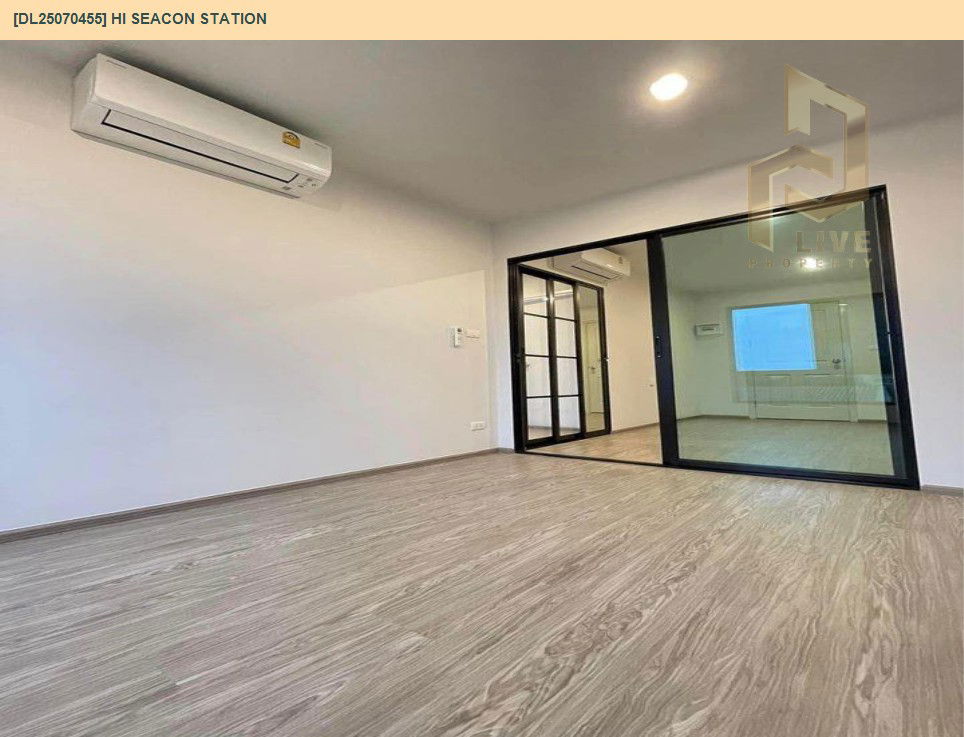 รูป DL25070455 ให้เช่าคอนโด ไฮ ซีคอน สเตชั่น (HI Seacon Station) ใกล้ BTS ปุณณวิธี พร้อมเข้าอยู่ โทรด่วน 0638692663 LineID @655ebbvc - รูปที่ 2/10