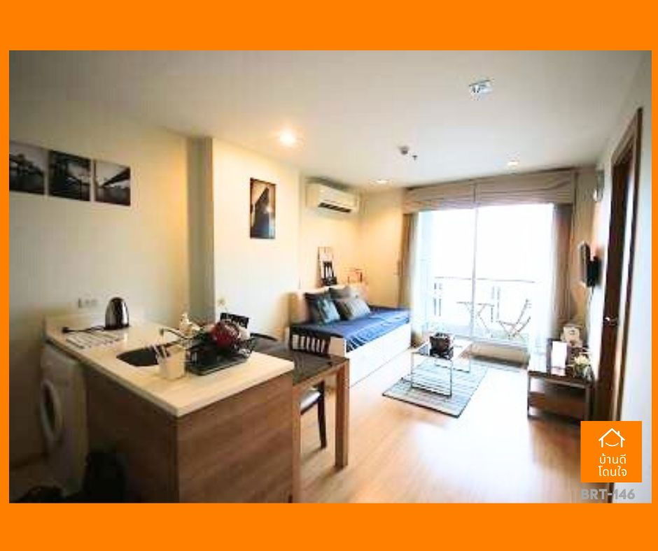 picture  For rent!! Rhythm Ratchada-Huaikhwang, 1bed 1bath (conner room) on 20th fl. 46sqm. 30m. from MRT - 6/7