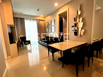 Condos for rent : 2 Beds 2 Baths Large Room Good Location Close to BTS Ratchadamri 400 m. and Lumpini Park / For Rent-Q Langsuan