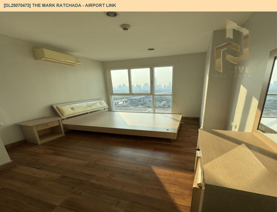 picture DL25070473 Condo for rent, The Mark Ratchada - Airport Link near MRT พระราม 9, ready to move in, call urgently 0656133286 LineID @534wlwof - 4/5