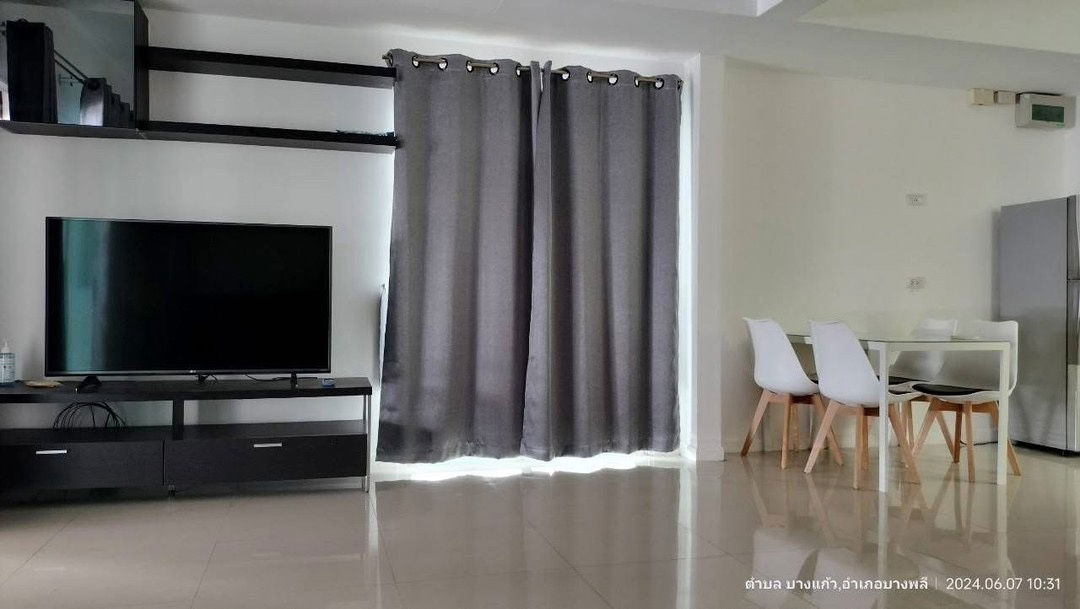 picture Townhome for rent, behind the corner, Indy Srinakarin Village, near Makro Srinakarin, land 27 sq.m. Wa | Fully furnished project from Land & Houses - 5/18