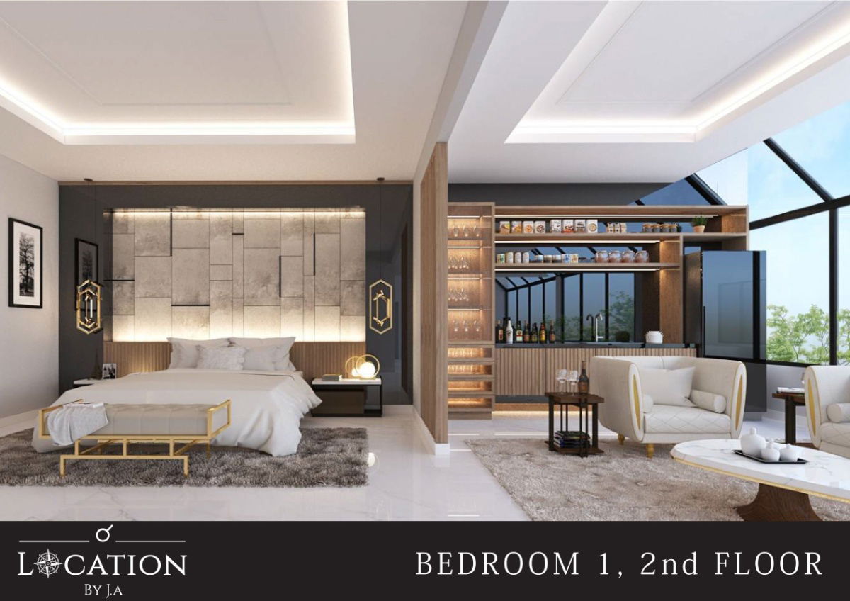 รูป Modern Luxury Pool Villa สุดหรูหราในทำเลทองที่ดีที่สุด พื้นที่กว่า 110 ตารางวา พร้อมพื้นที่ใช้สอยที่ใหญ่โตกว่า 800 ตารางเมตร  - รูปที่ 18/25