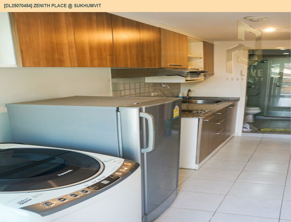 picture DL25070454 Condo for rent, Zenith Place @ Sukhumvit near BTS Phra Khanong, ready to move in, call urgently 0656133286 LineID @534wlwof - 7/9