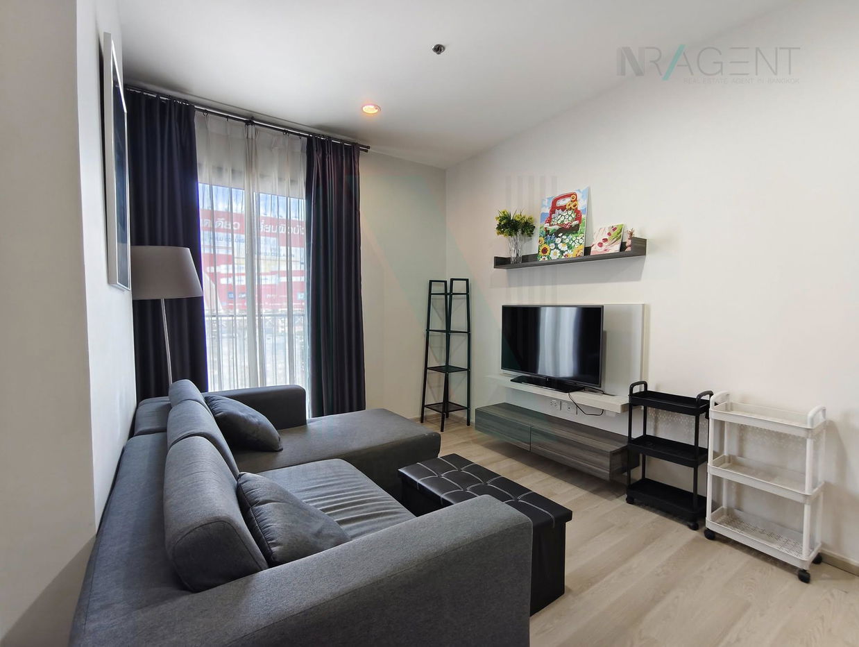 picture For Rent Condo CENTRIC HUAI KHWANG STATION Building 1, Floor 8,2 bed room, Room size 60.00 sqm - 1/8