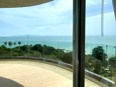 Condos for rent North Pattaya Road : For rent Condo The Cove Pattaya sea view panorama 3 bed with Jacuzzi (S03-1489) 