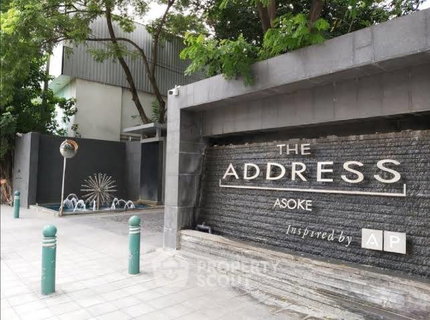 คอนโด 1-ห้องนอน ที่ ดิ แอดเดรส อโศก ใกล้ ARL มักกะสัน (ID 815030)