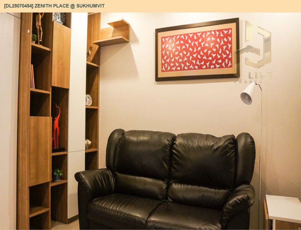 picture DL25070454 Condo for rent, Zenith Place @ Sukhumvit near BTS Phra Khanong, ready to move in, call urgently 0656133286 LineID @534wlwof - 2/9