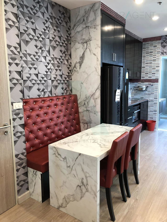 picture 🔺 For sell condo THE CAPITAL RATCHAPRAROP-VIBHA Building 1, Floor 25,1 bed room, Room size 91 sqm - 3/8