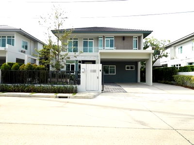เช่าบ้านเดี่ยว ถนนเสรีไทย : HU6626 บ้านเดี่ยวให้เช่า มัณฑนา บางนา-วงแหวน กรุงเทพมหานคร