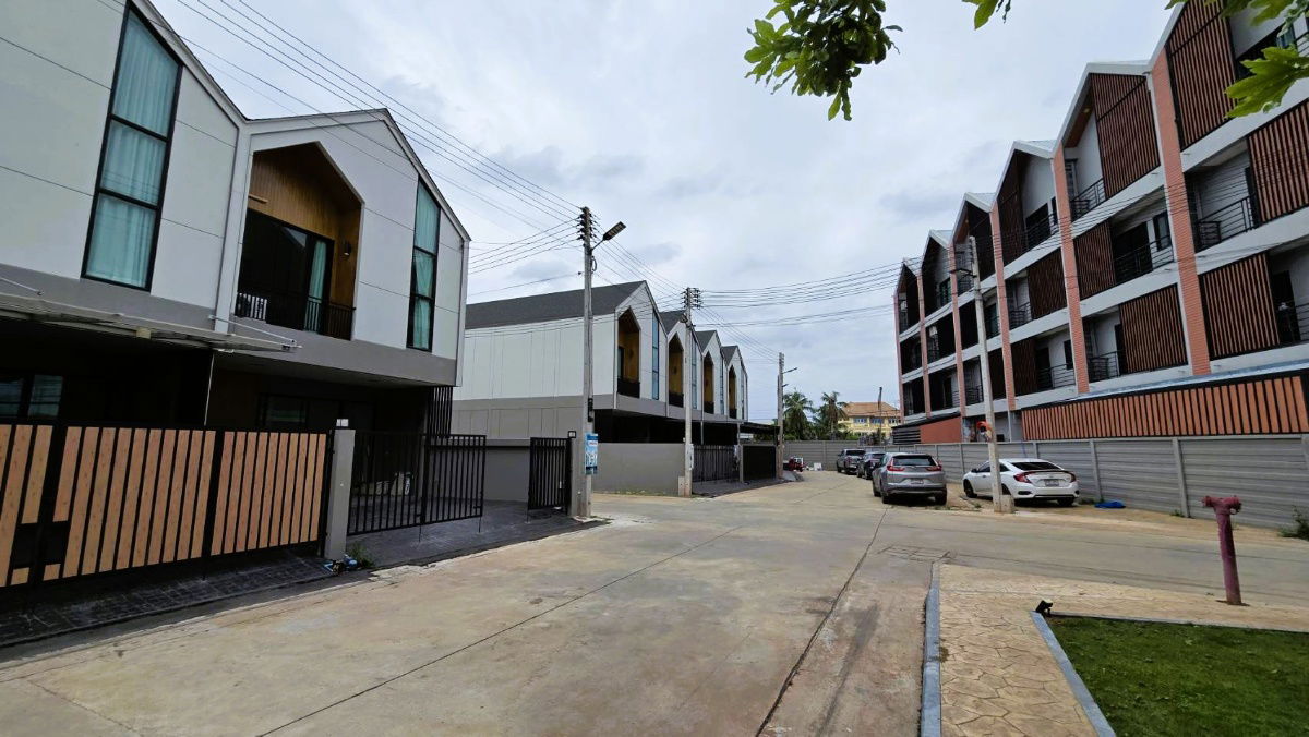 รูป ใหม่เอี่ยม! หลังมุมหน้าโครงการ บ้านทรงนอร์ดิก ไม่เคยเข้าอยู่ ขาย ทาวน์โฮม หมู่บ้าน  Assawin Village อินจัน (อัศวินวิลเลจ) สมุทรสงคราม - รูปที่ 21/23