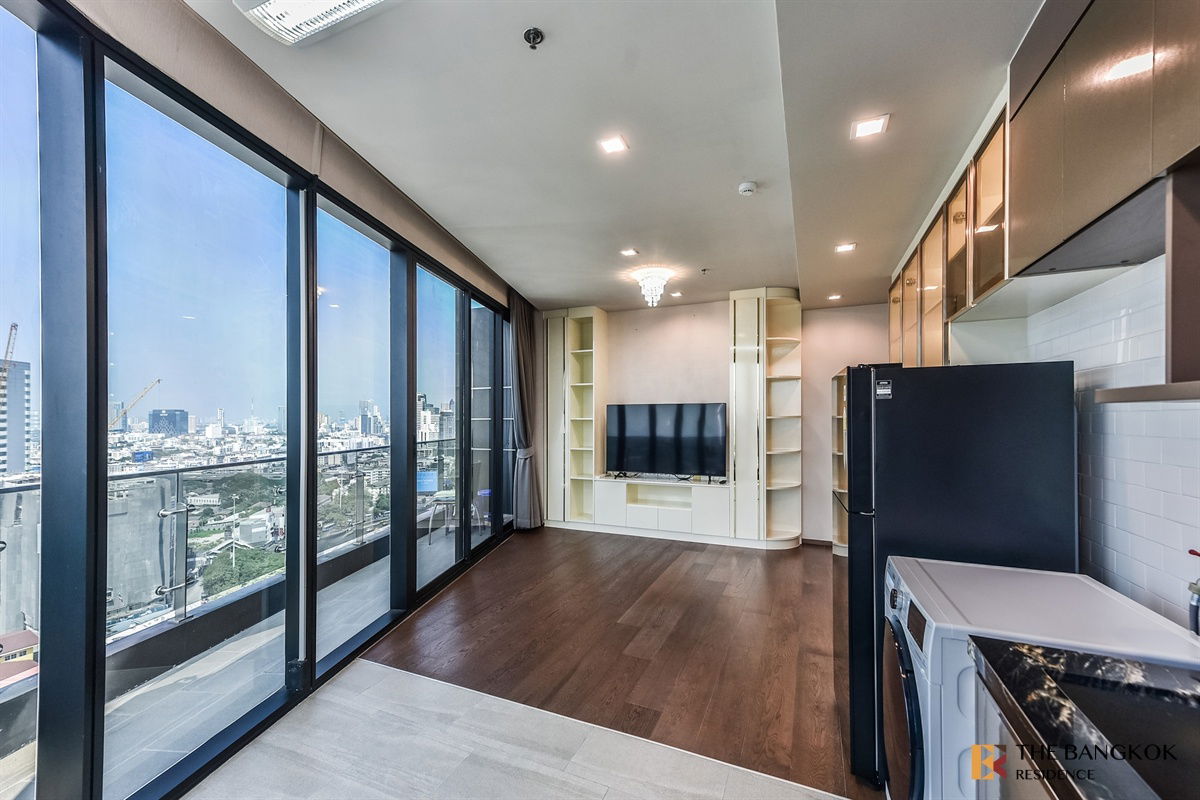 รูป ให้เช่าห้องสวยมากใหม่เว่อร์ Ideo Q Victory 1B1B 55 sqm. ตำแหน่งพิเศษ เพียง 39K/Month เท่านั้น !! - รูปที่ 3/5