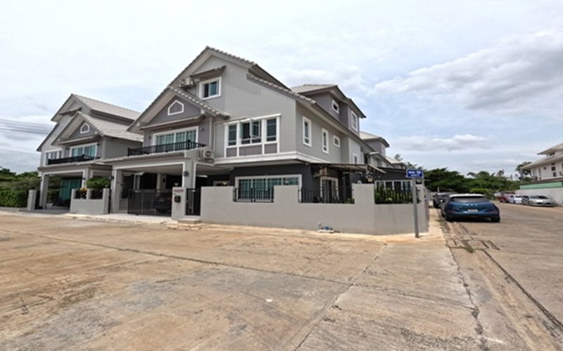 ขายบ้านเดี่ยว : ขายบ้านเดี่ยว หมู่บ้านอิ่มอัมพร2 ราชพฤกษ์9 หลังมุม 3 ชั้น | ใกล้ BTS & MRT บางหว้า