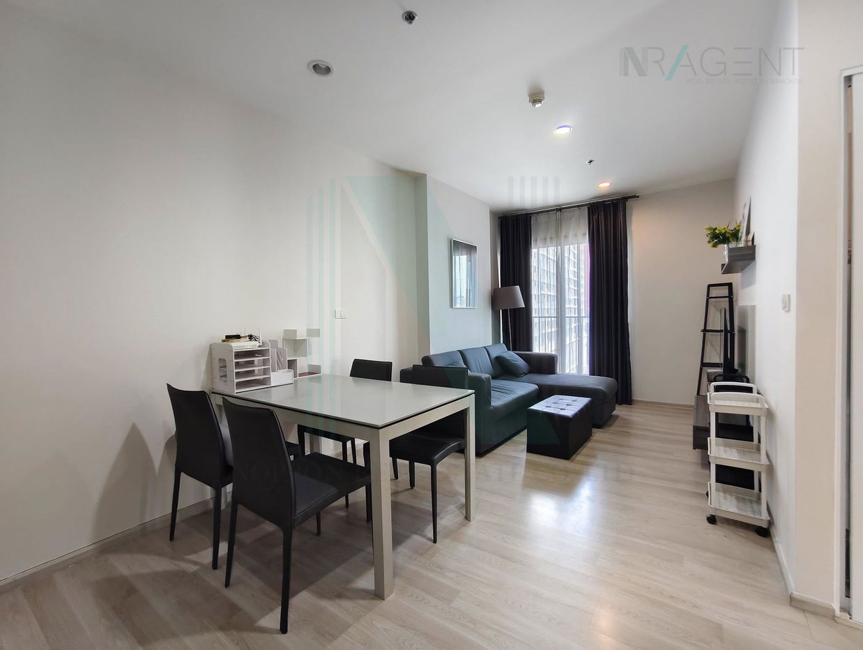 รูป ให้เช่าคอนโด เซ็นทริค รัชดา-ห้วยขวาง อาคาร 1 ชั้น 8 2 ห้องนอน ขนาด 60.00 ตรม ใกล้ ตลาดสดห้วยขวาง - รูปที่ 2/8
