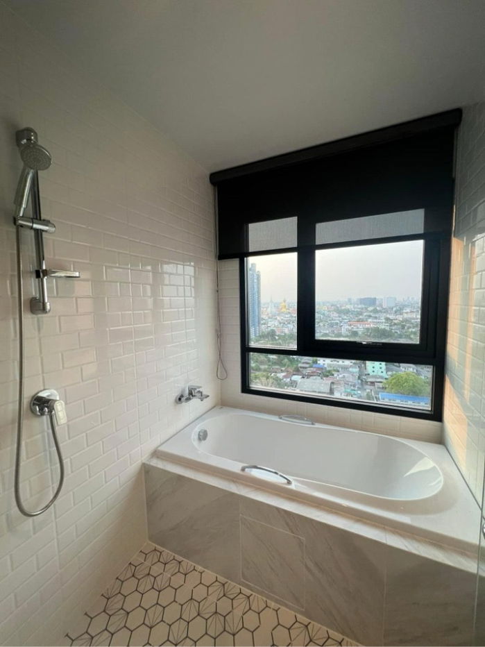 รูป 👑  Altitude Unicorn Sathorn-Tha Phra 👑   1 Bedroom ขนาด 35 ตรม. ชั้น17ห้องมุม ห้องสวยมากตกแต่งครบพร้อมเข้าอยู่ - รูปที่ 7/8