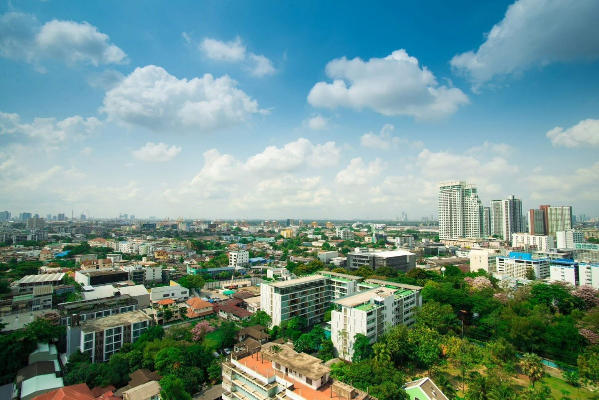 รูป RHS123  ให้เช่าคอนโด ริธึ่ม สุขุมวิท 44/1, ชั้น 18 แต่งครบ 45.2 ตรม. 30,000./เดือน 064-959-8900 - รูปที่ 5/6