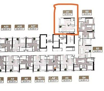 รูป คอนโด 1-ห้องนอน ที่ นิว ดิสทริค อาร์9 ใกล้ MRT พระราม 9 (ID 2163884) - รูปที่ 6/6