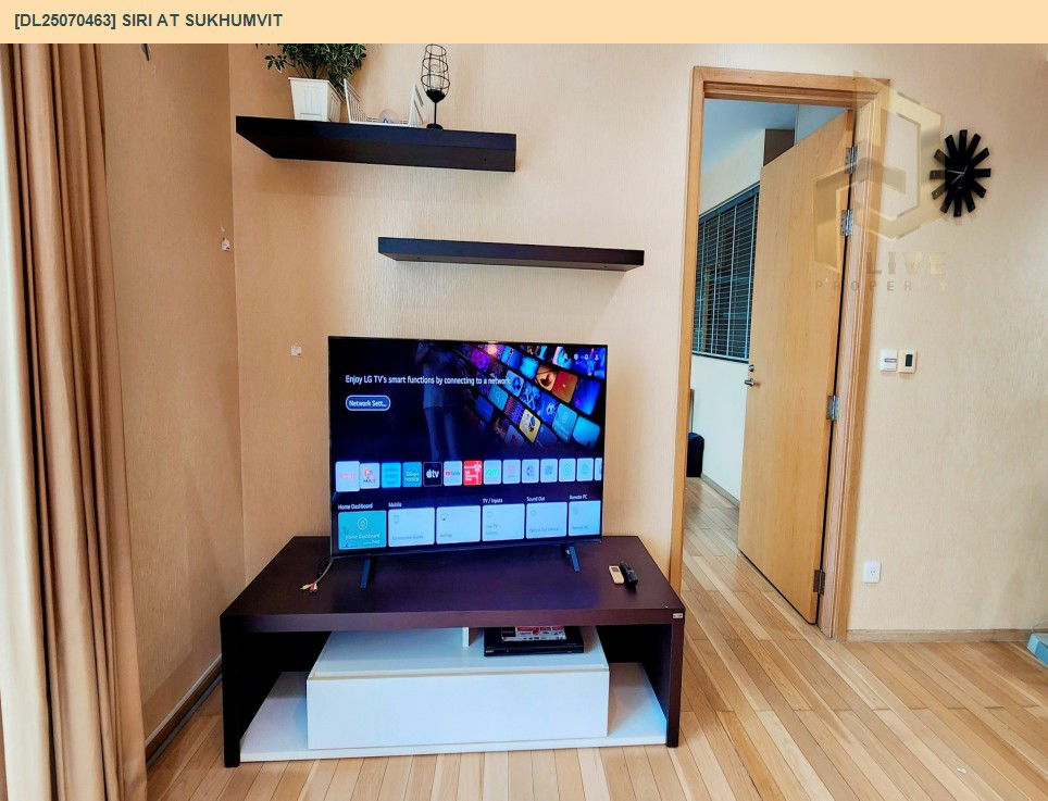 picture DL25070463 Condo for rent, Siri at Sukhumvit near BTS Thong Lo, ready to move in, call urgently 0656133286 LineID @655ebbvc - 9/17