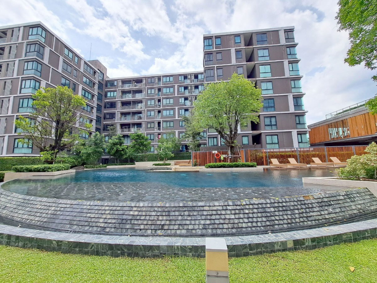 picture Condo for sale atmoz Lat Phrao 71, Nakniwat Road, resort-style condo, near community mall, 1 bedroom, fully furnished, with furniture - 14/18