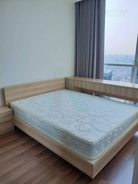 picture 🎉 For Rent Condo NOBLE REVOLVE RATCHADA 2 Building 1, Floor 37,2 bed room, Room size 40.00 sqm - 1/8