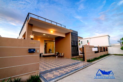 เช่าบ้านเดี่ยว ประจวบคีรีขันธ์ : ให้เช่าบ้าน 🏘หมู่บ้านที่แกรนดิโอ หัวหินซอย 6 🛏3 นอน 3 น้ำ  🚘จอดรถ 2 คัน 🏊สระระบบเกลือ #AS-760