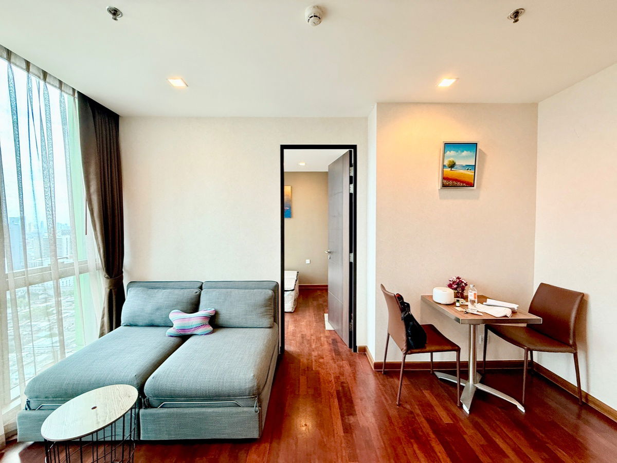 picture For Rent " 𝐖𝐢𝐬𝐡 𝐒𝐢𝐠𝐧𝐚𝐭𝐮𝐫𝐞 𝐌𝐢𝐝𝐭𝐨𝐰𝐧 𝐒𝐢𝐚𝐦 " Near BTS-Ratchathewi Size 35 Sq.m. Floor 33  - 7/16