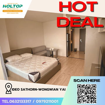 #S4118 For Rent Ideo Sathorn-Wong Wian Yai