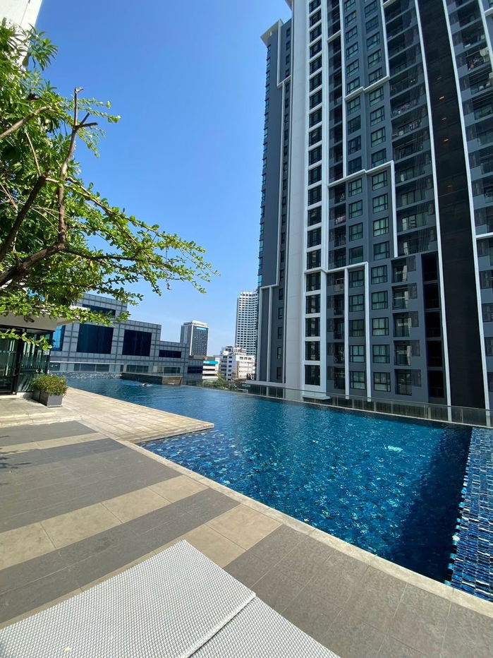 picture WS1415 📍 For rent: Quinn Condo Ratchada 17, next to MRT Sutthisan, only 16,000 baht/month - 12/13