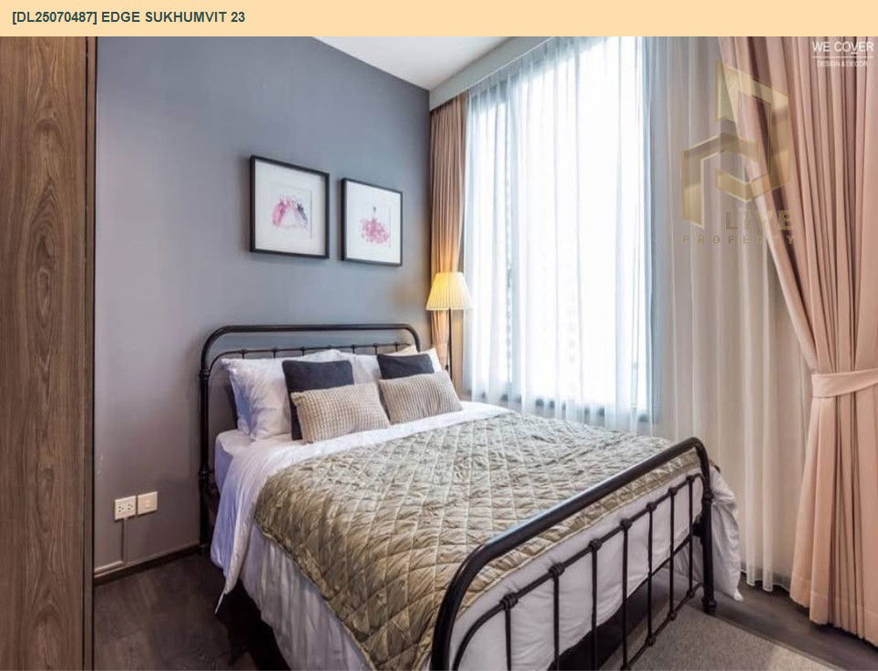 picture DL25070487 Condo for rent, Edge Sukhumvit 23 near BTS Asok, ready to move in, call urgently 0656133286 LineID @655ebbvc - 6/14