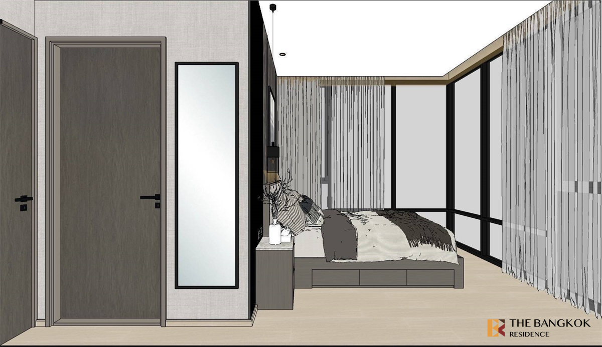รูป The extro phayathai - rangnam ใกล้ BTS สถานีอนุสาวรีย์ชัยสมรภูมิ ยูนิต Luxury หรูหราแบบไม่ต้องรอ - รูปที่ 4/9