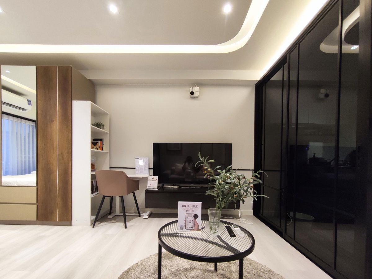 picture 🟢For Rent🟢City Living Ratchada, beautiful room, fully furnished, 📱ADD LINE @nathong97 (reply ⚡ 24 Hr) P453 - 12/26