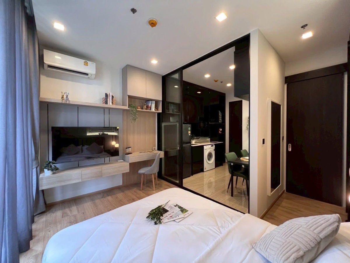 รูป ห้องใหม่มาก 27 ตร.ม ชั้น 26 ติดสถานีอารีย์ โครงการมีห้องน้อย แต่มีนะ รีบจองเลยครับ โนเบิล อราวน์ อารีย์ Noble Around Ari - รูปที่ 12/13