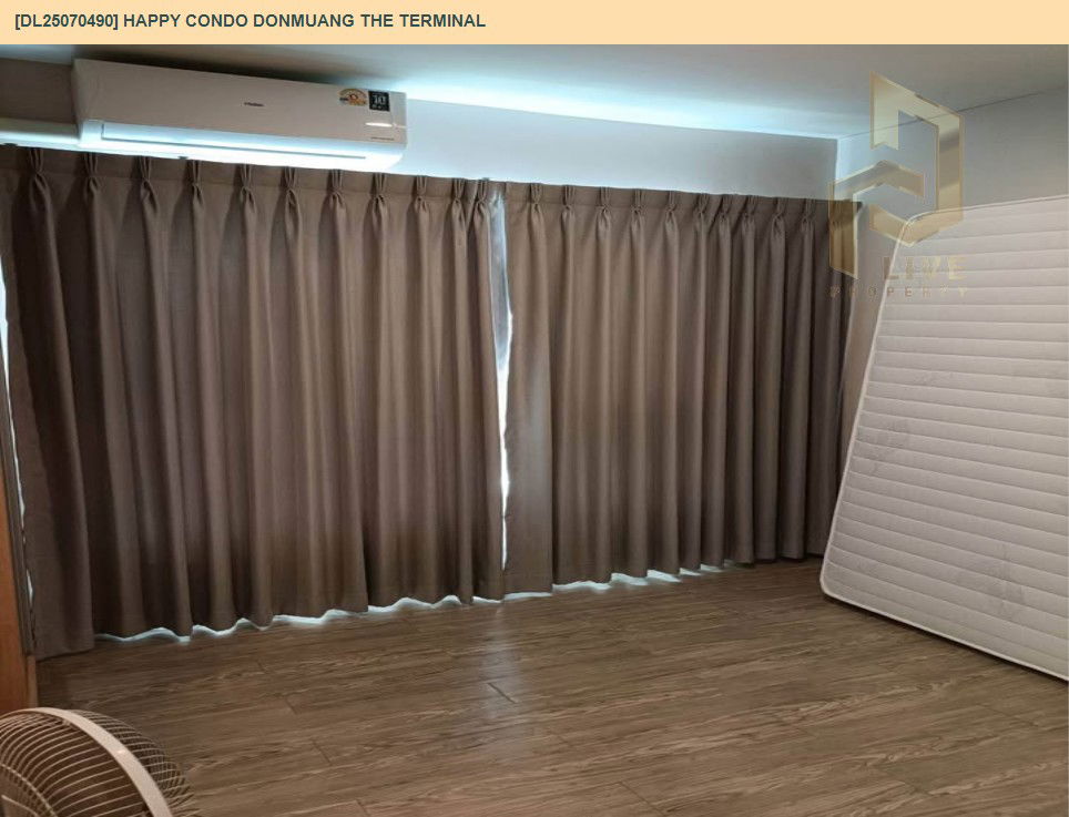 รูป DL25070490 ให้เช่าคอนโด แฮปปี้ คอนโด ดอนเมือง เดอะ เทอมินอล (Happy Condo Donmuang The Terminal) ใกล้ - พร้อมเข้าอยู่ โทรด่วน 0638692663 LineID @534wlwof - รูปที่ 6/15